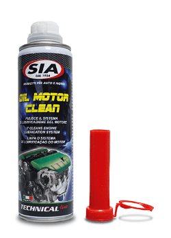 PULITORE MOTORE "SIA OIL MOTOR CLEAN" 250 ml con beccuccio erogatore - Autoricambi4x4