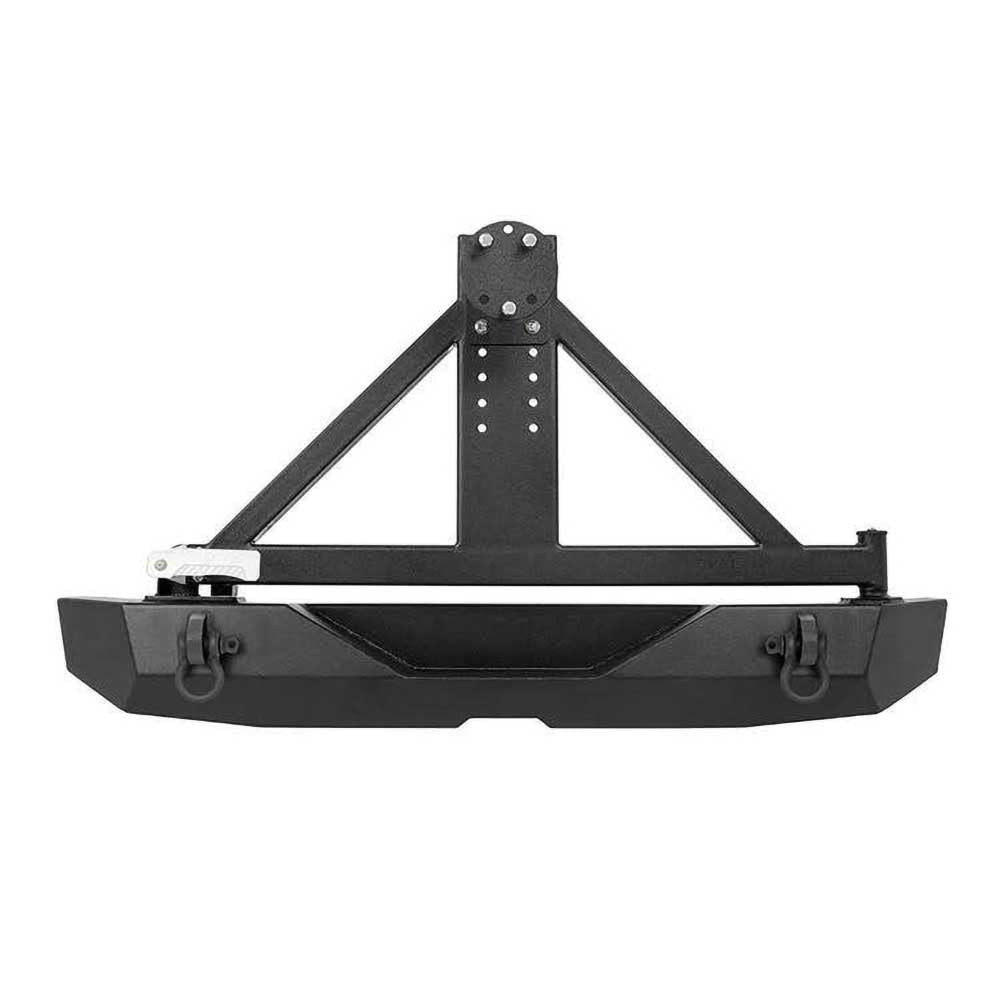 Rear bumper with tyre carrier Rough Country Rock Crawler - Autoricambi4x4