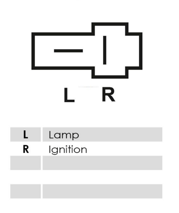 REGOLATORE ALTERNATORE MITSUBISHI L200 K34 ( 12V ) - Autoricambi4x4