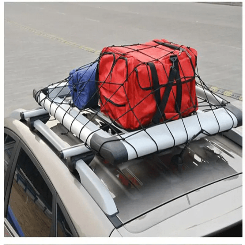 RETE BAGAGLIAIO/ RETE PORTAPACCHI ELASTICA IN LATTICE 120X90CM - Autoricambi4x4