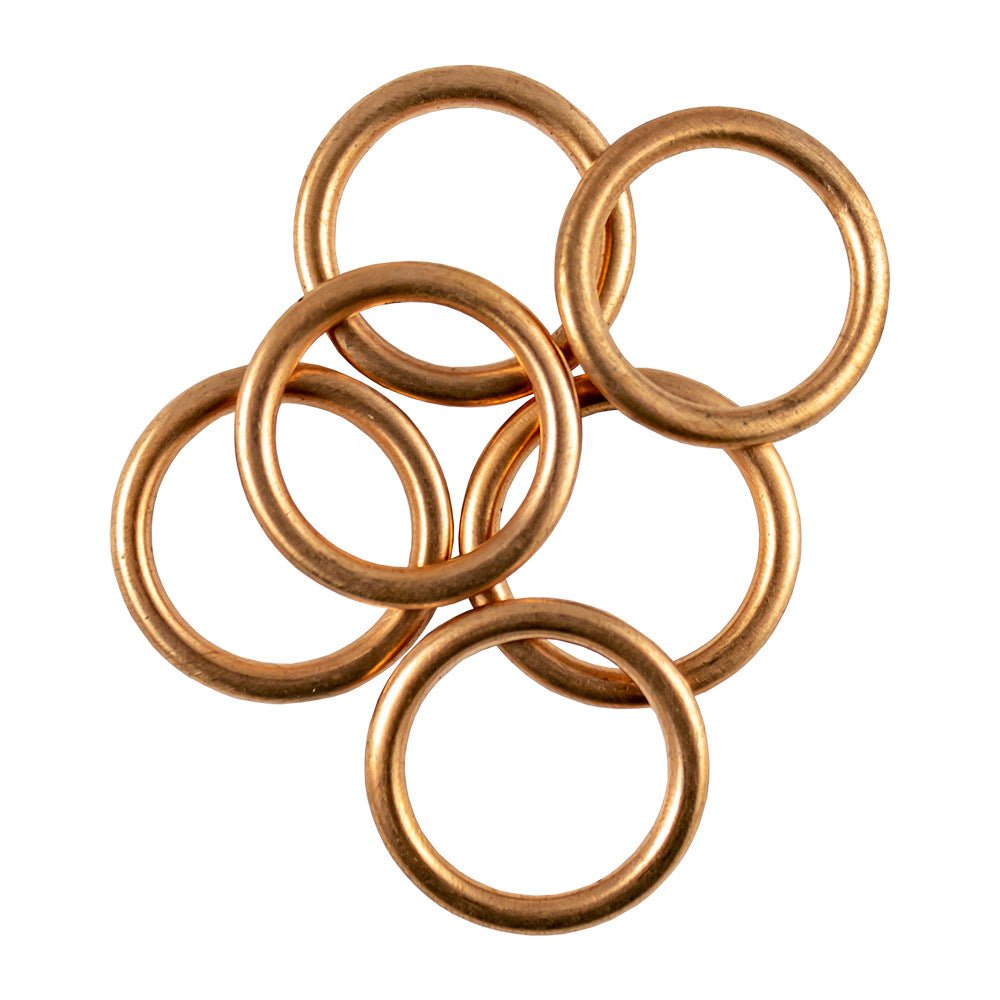 RONDELLA DI RAME 16MM DIAMETRO - Autoricambi4x4