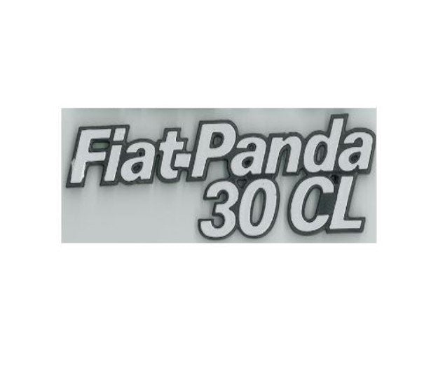 SCRITTA POSTERIORE FIAT PANDA 30 CL - Autoricambi4x4