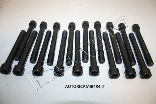 SERIE BULLONI TESTATA MITSUBISHI PAJERO - L200 2.5 TD /HYUNDAI GALLOPER II (JK - 01) 2.5 TD - Autoricambi4x4