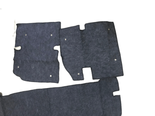 SET TAPPETI PAVIMENTO INTERNO/ MOQUETTE SUZUKI SJ410/ SJ413/ SAMURAI/ SANTANA - Autoricambi4x4