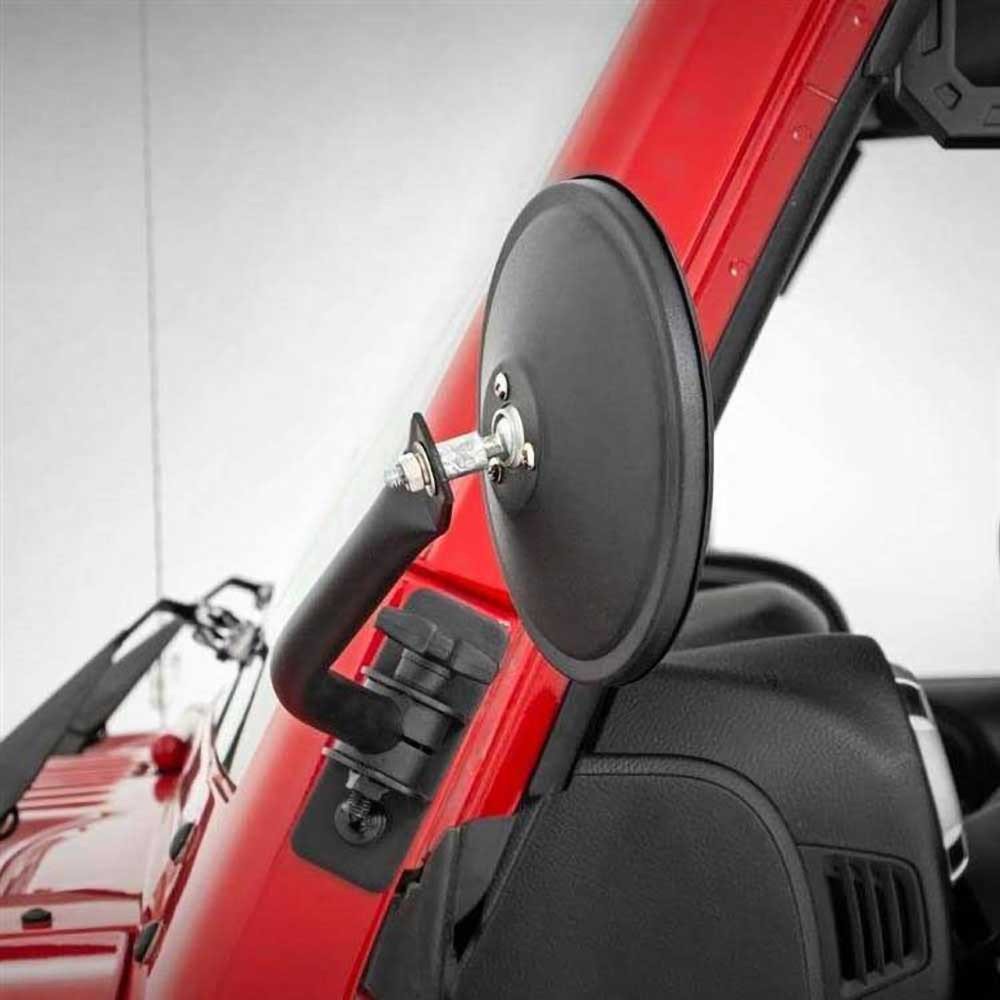 Specchietti trail rotondi Rough Country - Autoricambi4x4