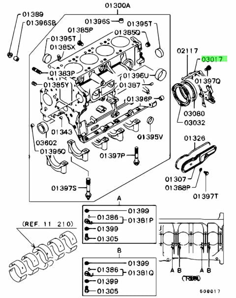 SUPPORTO PARAOLIO VOLANO MITSUBISHI PAJERO/ L200 (ORIGINALE) - Autoricambi4x4