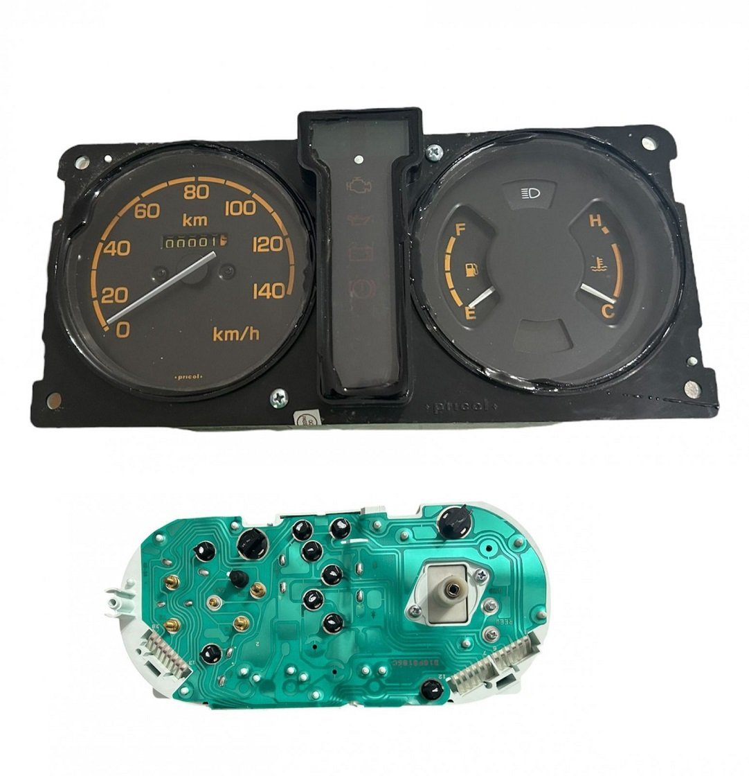 TACHIMETRO COMPLETO/ QUADRO STRUMENTI SUZUKI SJ410/ SJ413/ SAMURAI/ SANTANA (ORIGINALE) - Autoricambi4x4