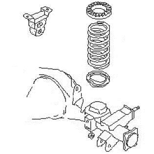 TAMPONE AMMORTIZZATORE POSTERIORE/ PARACOLPO NISSAN TERRANO - PATHFINDER - Autoricambi4x4