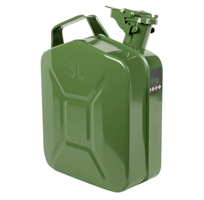 TANICA DI METALLO (LITRI 5) - Autoricambi4x4