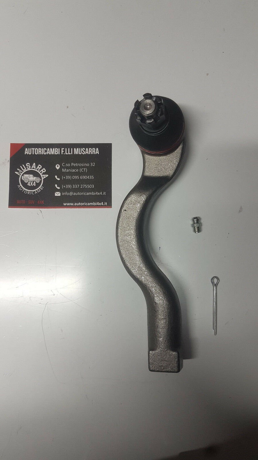 TESTINA STERZO SINISTRO MITSUBISHI L200 2.5 / PAJERO 3.2 - Autoricambi4x4