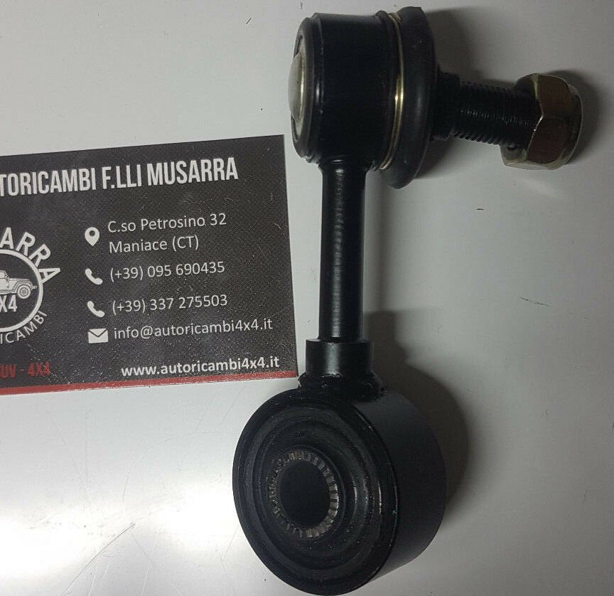 TIRANTE BARRA STABILIZZATRICE/ ASTA/ PUNTONE STABILIZZATORE ANTERIORE DESTRO MITSUBISHI PAJERO II°SERIE - Autoricambi4x4