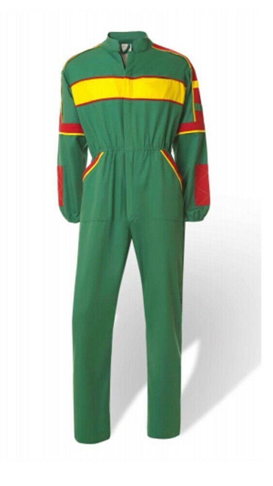 TUTA DA LAVORO MULTICOLOR VERDE (65% POLIESTERE E 35% COTONE) MISURE:M,L,XL,XXL,XXXL - Autoricambi4x4