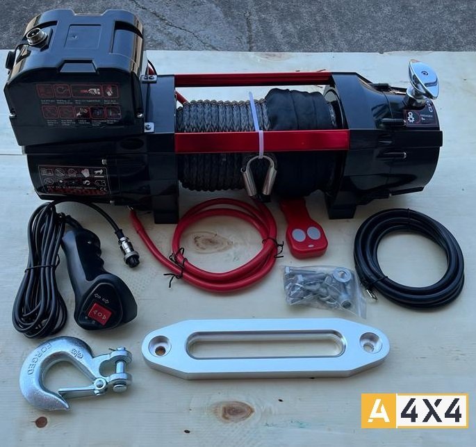 VERRICELLO A - 4X4 13500 24V CAVO TESSILE - Autoricambi4x4