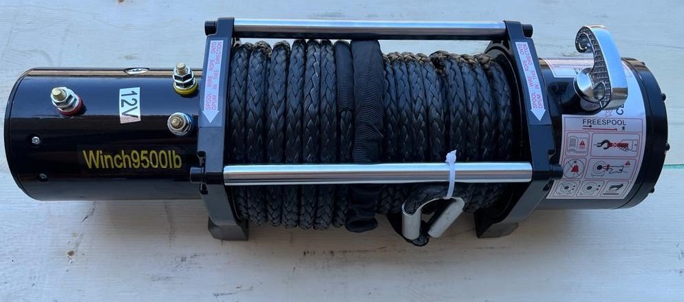 VERRICELLO A - 4X4 9500 12V CAVO TESSILE - Autoricambi4x4