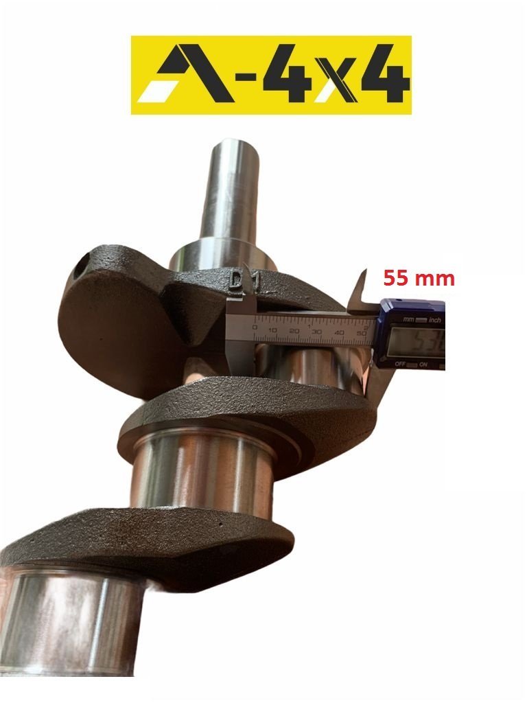 ALBERO MOTORE TOYOTA LAND CRUISER LJ70/ HILUX (MOTORE 2L) 6 FORI / 55mm completo di ingranaggio - Autoricambi4x4