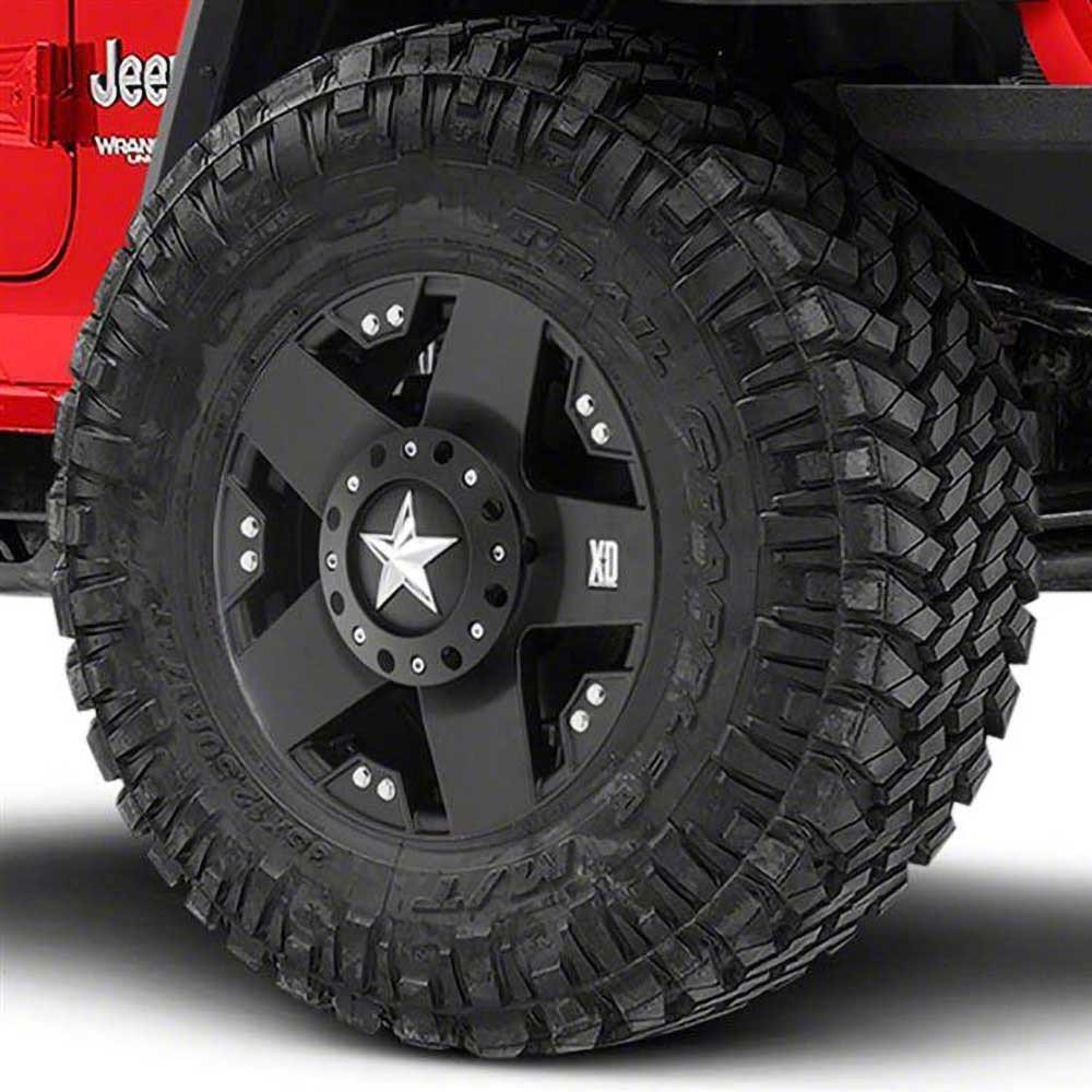Alloy wheel XD775 Rockstar Matte Black XD Series - Autoricambi4x4