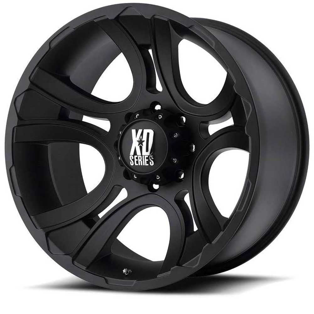 Alloy wheel XD801 Crank Matte Black XD Series - Autoricambi4x4