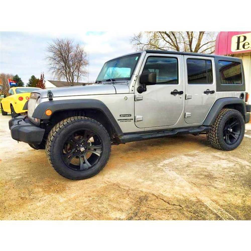 Alloy wheel XD801 Crank Matte Black XD Series - Autoricambi4x4