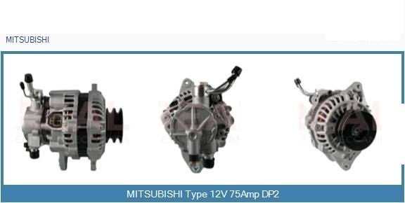 ALTERNATORE MITSUBISHI PAJERO II/ L200 K74/ PAJERO SPORT I - Autoricambi4x4