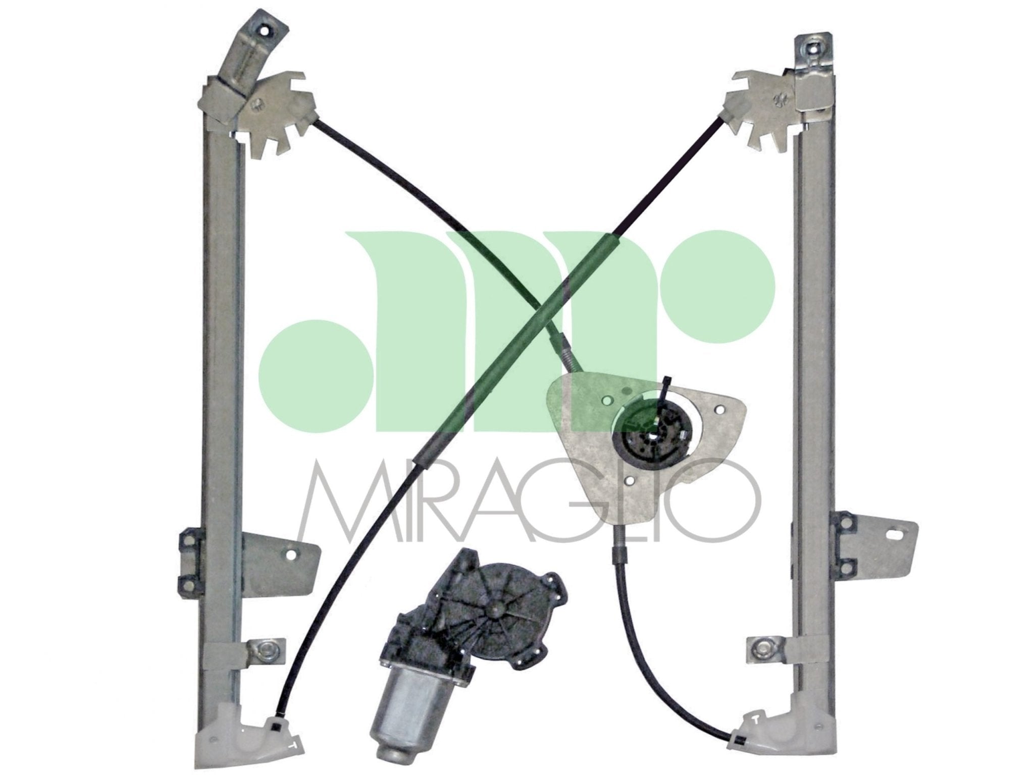 ALZACRISTALLI ELETTRICO ANTERIORE SINISTRO NISSAN QASHQAI DAL 01/2007 (5 PORTE) - Autoricambi4x4