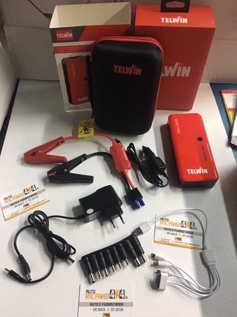 AVVIATORE MULTIFUNZIONE AL LITIO TELWIN DRIVE 13000 12V - Autoricambi4x4