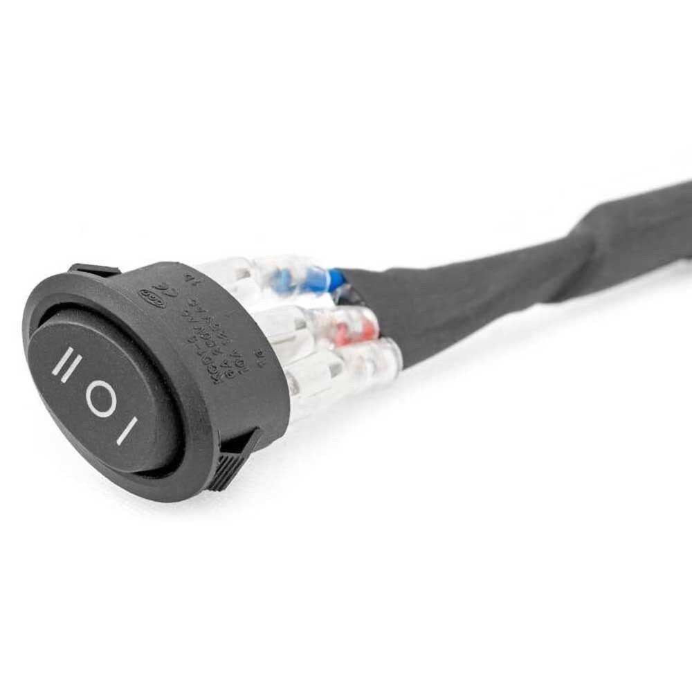 Barra luminosa LED 20" doppia fila DRL bianca spot/flood Rough Country Black Series - Autoricambi4x4