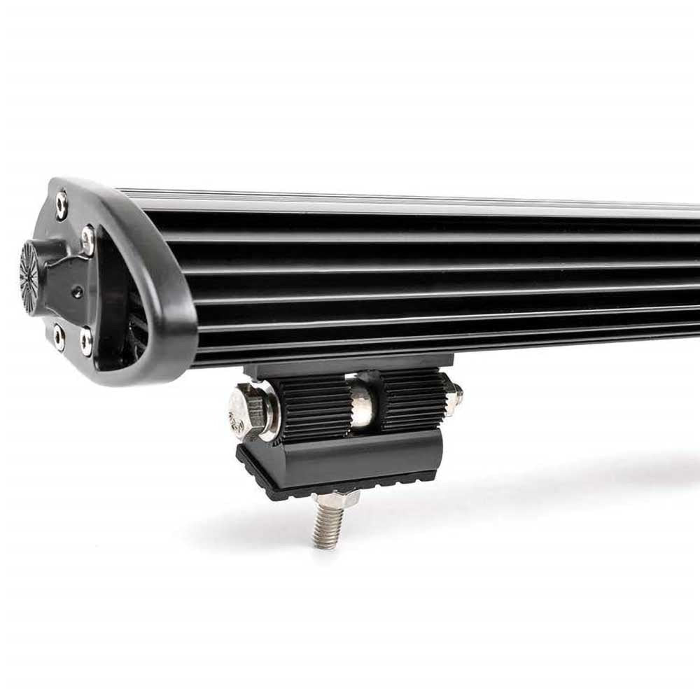 Barra luminosa LED 30" singola fila spot Rough Country Chrome Series - Autoricambi4x4