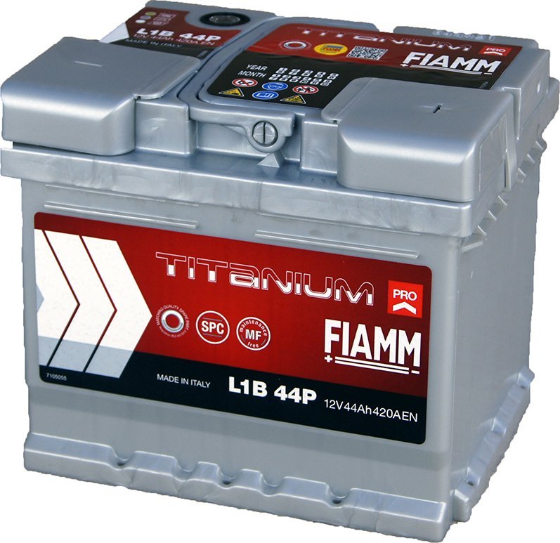 BATTERIA AUTO FIAMM L1B44P 44Ah 420A 12V - Autoricambi4x4