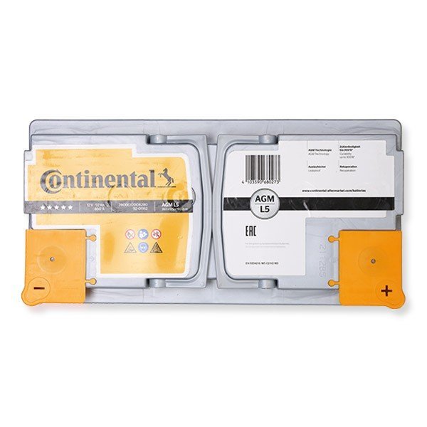 BATTERIA AUTO START - STOP CONTINENTAL AGM L5 92/ 850 EN - Autoricambi4x4