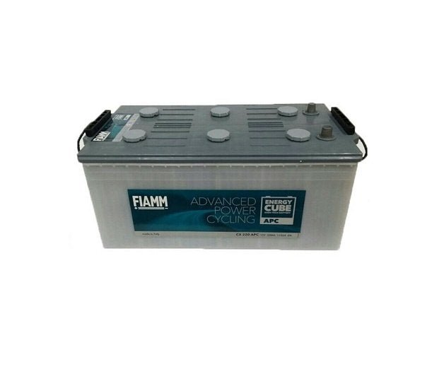 BATTERIA TRATTORE CAMION FIAMM 220Ah 1100A 12V – APC ENERGYCUBE CX 220 (SX) - Autoricambi4x4