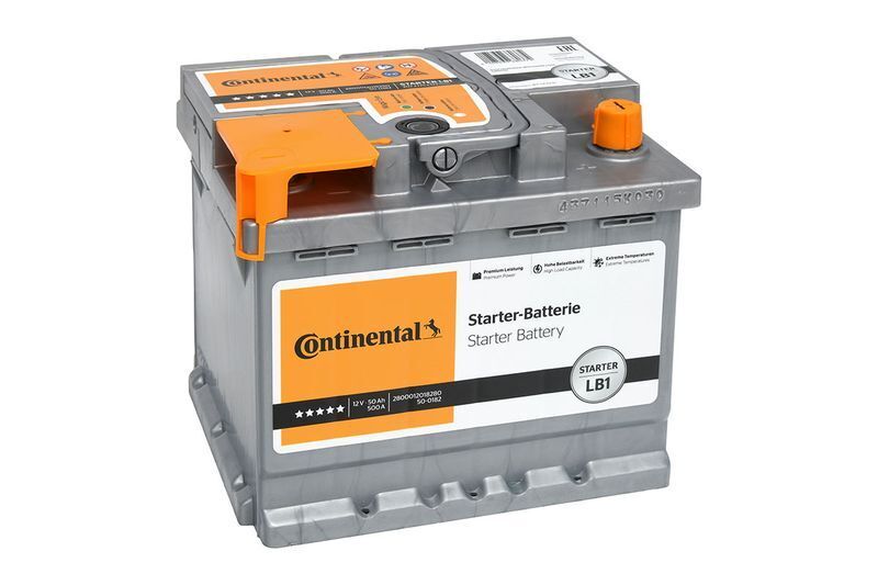BATTERIE AUTO CONTINENTAL LB1 50/ 500 EN - Autoricambi4x4