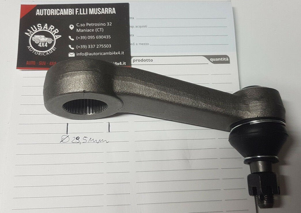 BRACCIO SCATOLA GUIDA MITSUBISHI PAJERO I (DIAMETRO 29,5mm) - Autoricambi4x4