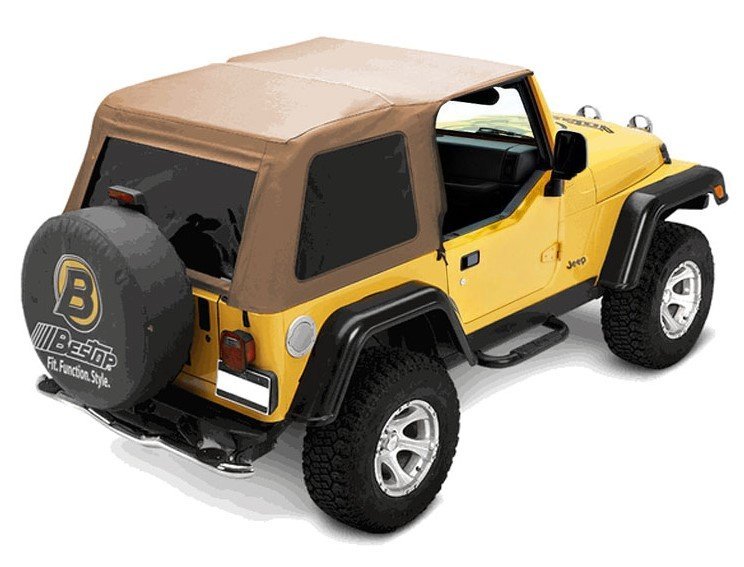 CAPPOTTINA TREKTOP NX BESTOP JEEP WRANGLER TJ DAL 1997 AL 2006 - Autoricambi4x4