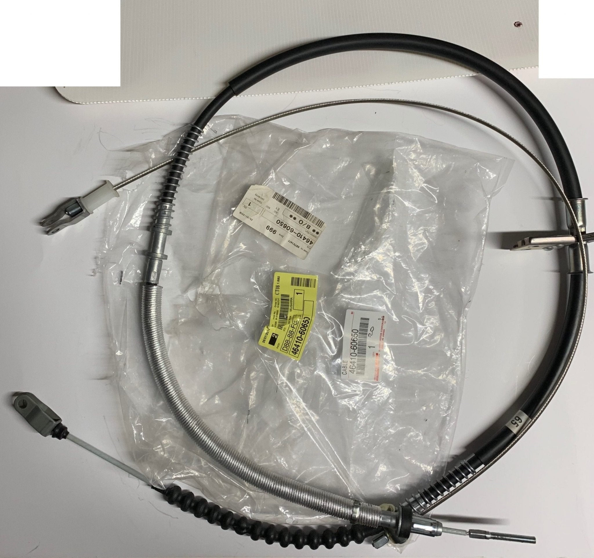 CAVO/ FILO FRENO A MANO TOYOTA LAND CRUISER KZJ70/ LJ70 (ORIGINALE) - Autoricambi4x4