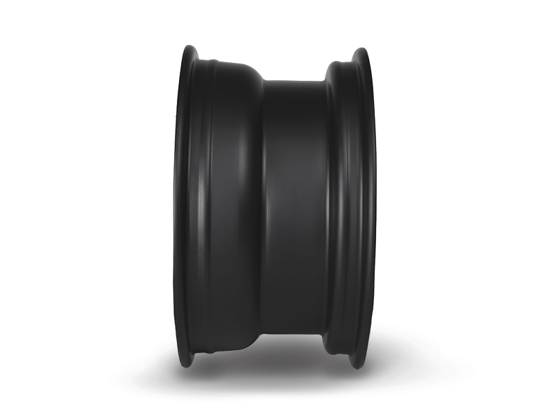 CERCHIO 15x7 ET - 12 DAYTONA NERO PER JEEP - Autoricambi4x4