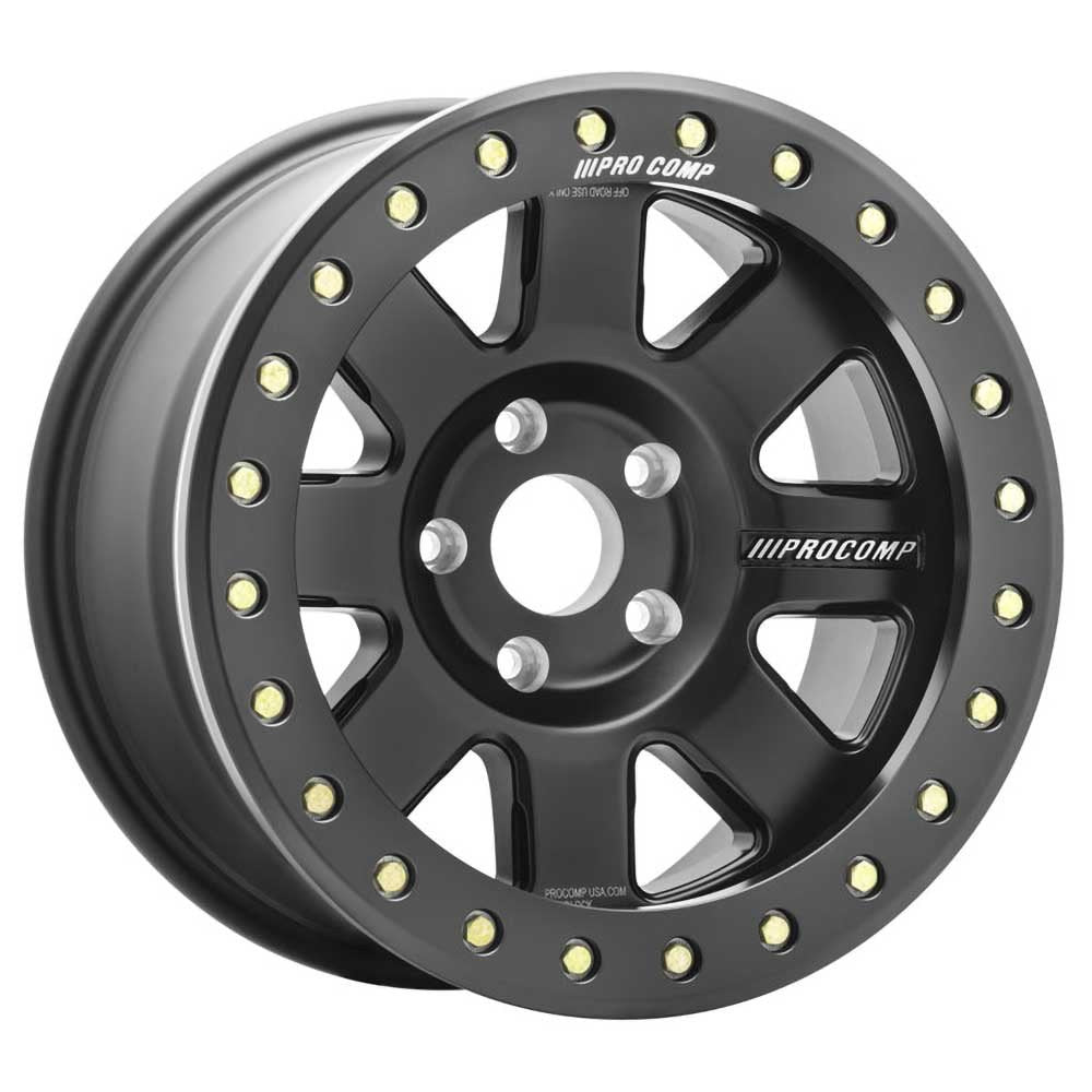 Cerchio in lega 75 Series Trilogy Beadlock Satin Black Pro Comp - Autoricambi4x4