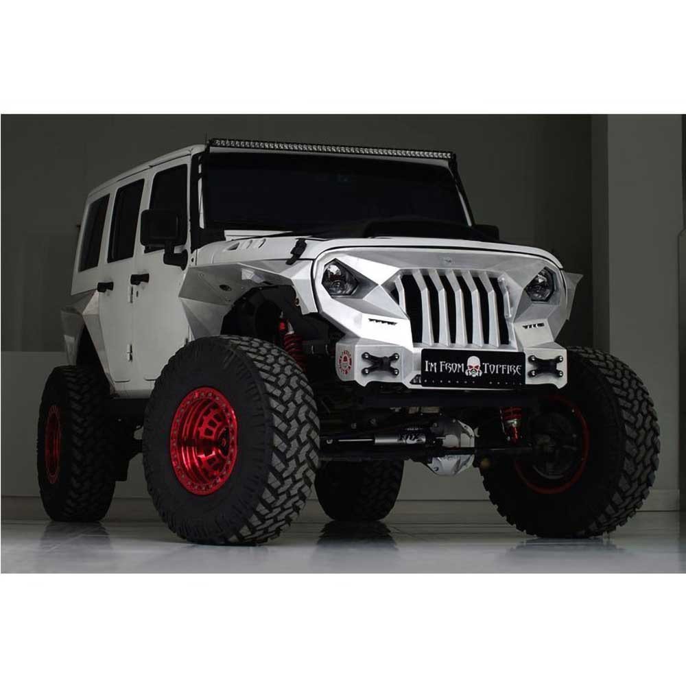 Cerchio in lega D100 Zephyr Beadlock Rosso Candy Fuel - Autoricambi4x4