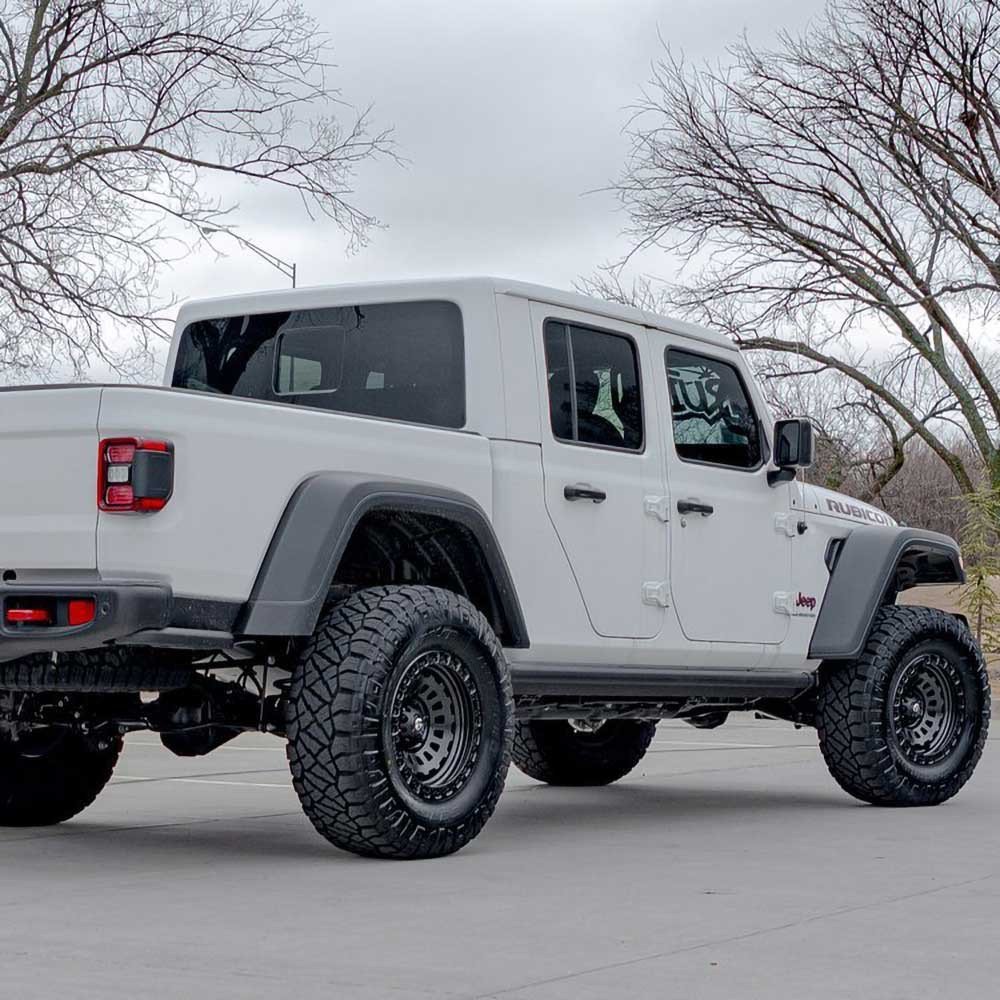 Cerchio in lega D101 Zephyr Beadlock Matte Black Fuel - Autoricambi4x4