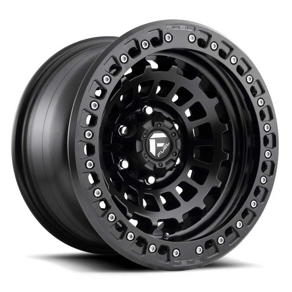 Cerchio in lega D101 Zephyr Beadlock Matte Black Fuel - Autoricambi4x4