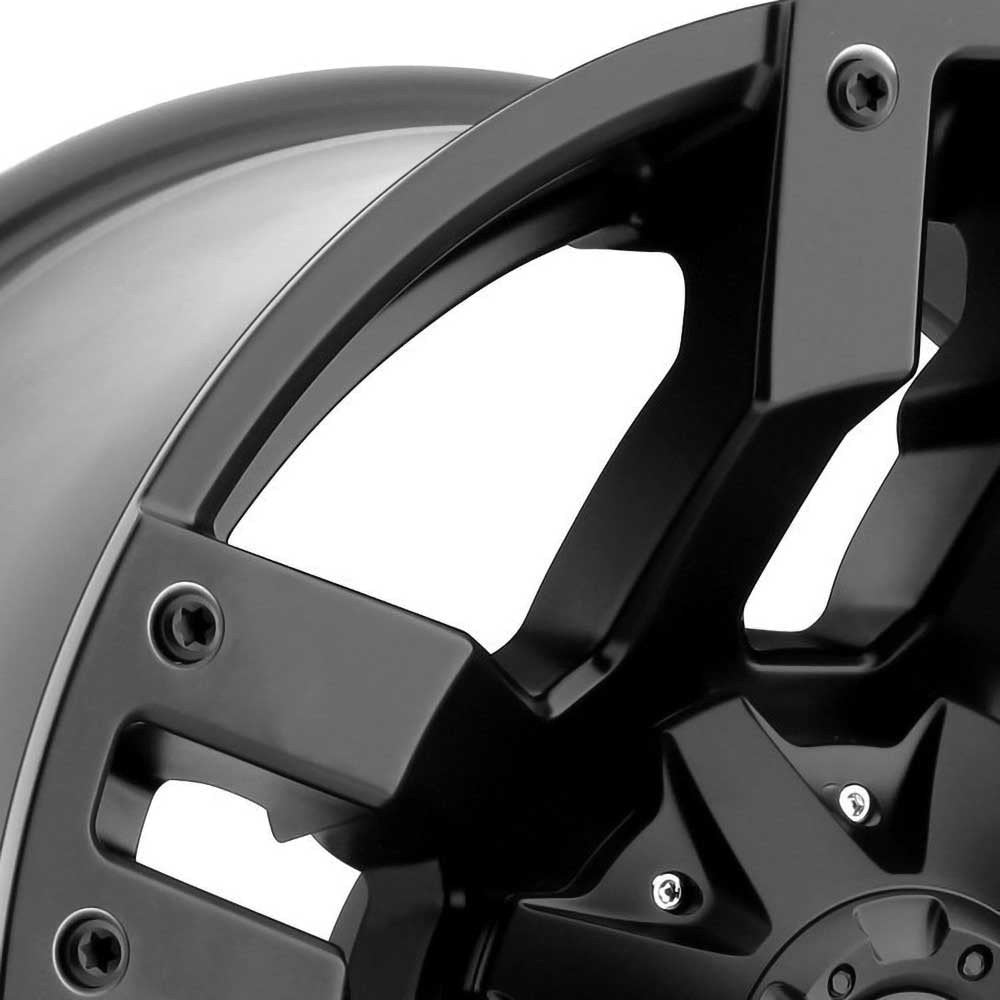 Cerchio in lega D515 Pump Matte Black Fuel - Autoricambi4x4