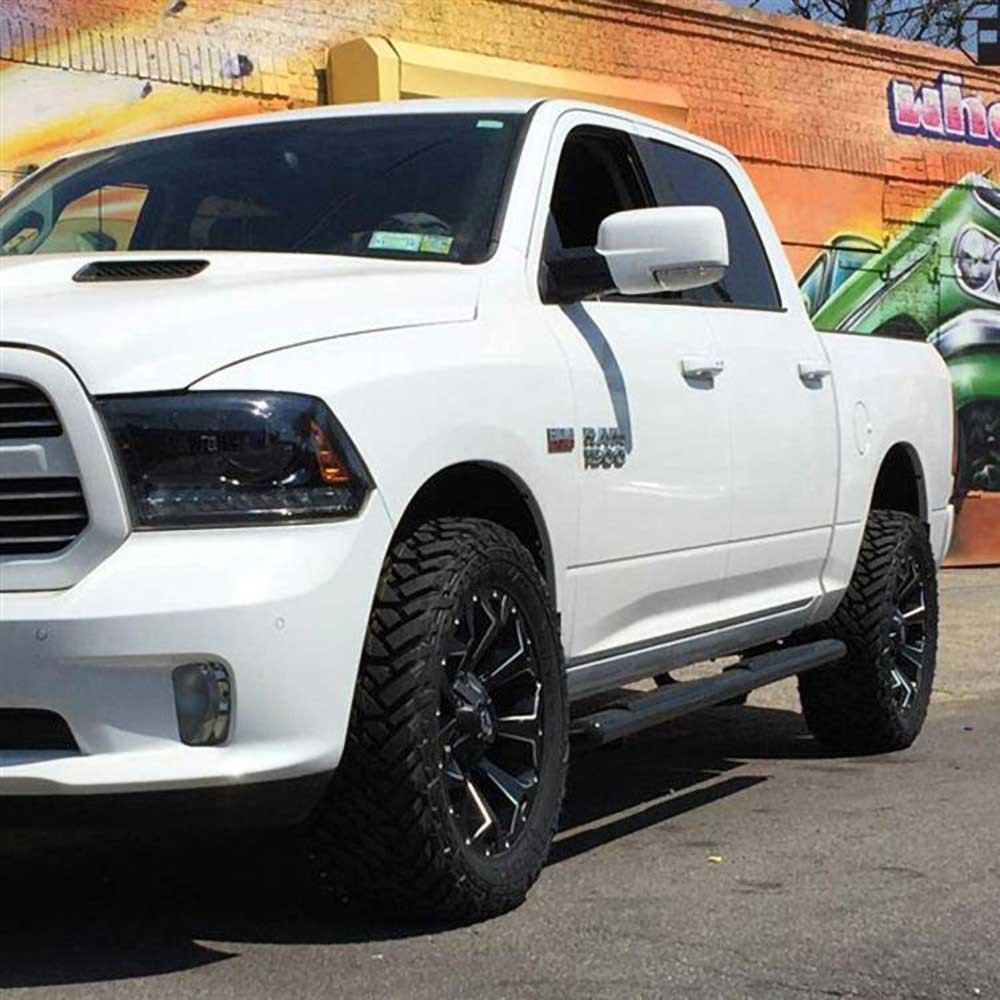 Cerchio in lega D546 Assault Matte Black Milled Fuel - Autoricambi4x4