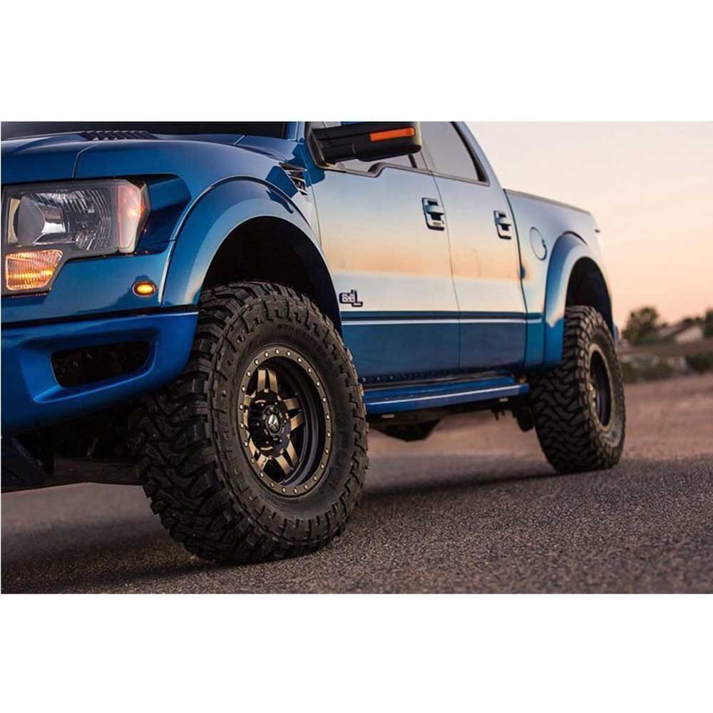 Cerchio in lega D558 Anza Matte Gunmetal/Black Bead Ring Fuel - Autoricambi4x4