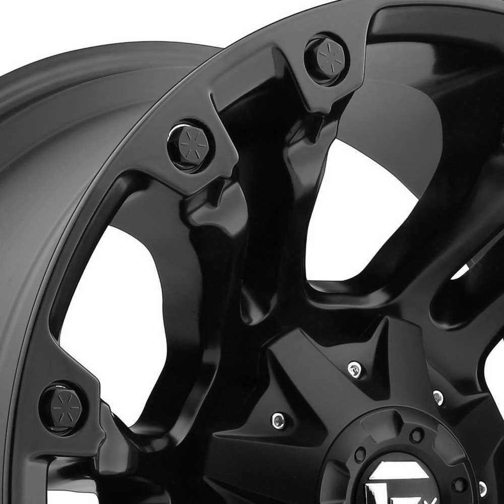 Cerchio in lega D560 Vapor Matte Black Fuel - Autoricambi4x4