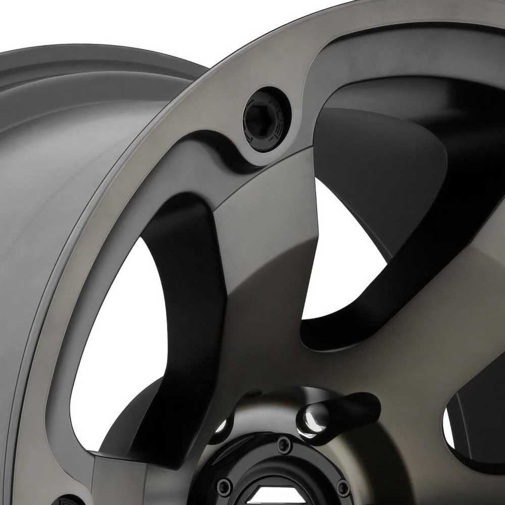 Cerchio in lega D564 Beast Nero Opaco/Double Dark Tint Fuel - Autoricambi4x4