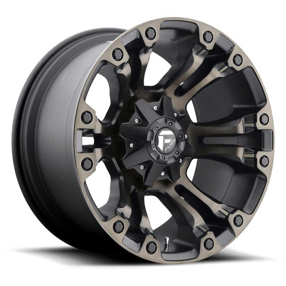 Cerchio in lega D569 Vapor Matte Black/Double Dark Tint Fuel - Autoricambi4x4