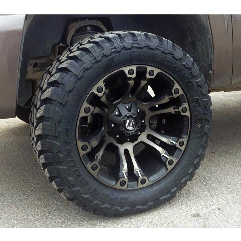 Cerchio in lega D569 Vapor Matte Black/Double Dark Tint Fuel - Autoricambi4x4