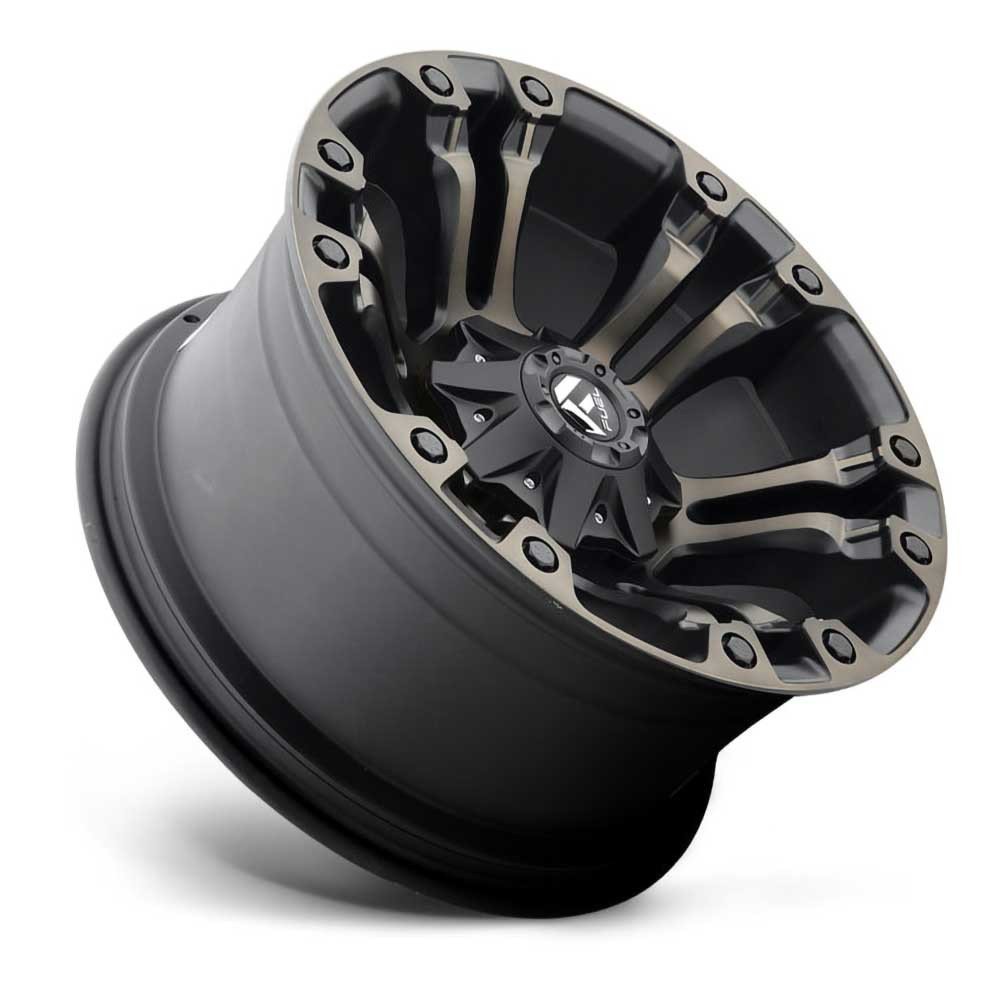 Cerchio in lega D569 Vapor Matte Black/Double Dark Tint Fuel - Autoricambi4x4