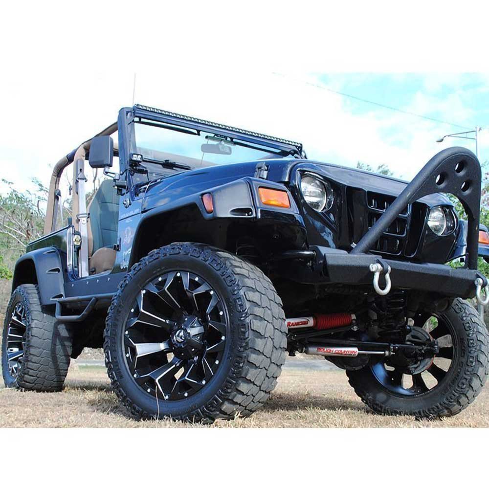 Cerchio in lega D576 Assault Nero Lucido Fresato Fuel - Autoricambi4x4