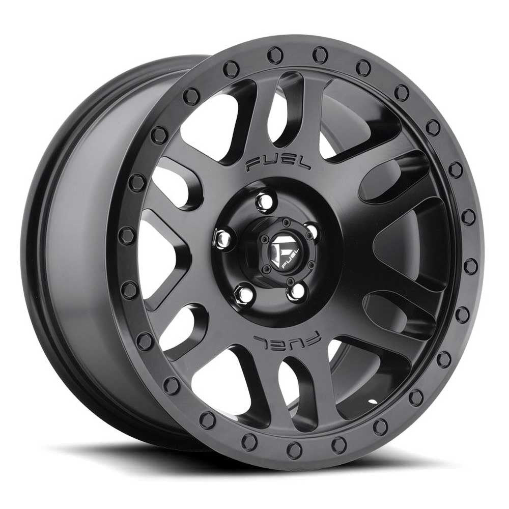 Cerchio in lega D584 Recoil Matte Black Fuel - Autoricambi4x4
