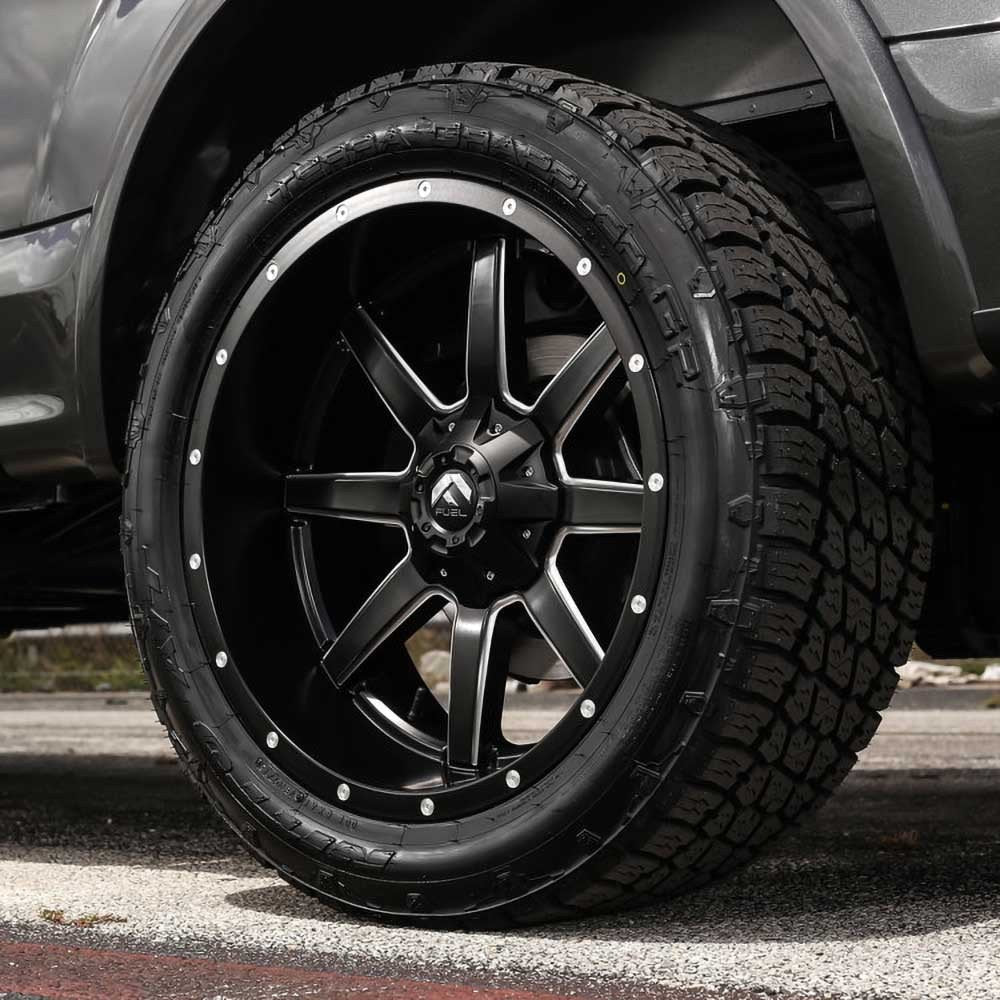 Cerchio in lega D610 Maverick Gloss Black Milled Fuel - Autoricambi4x4